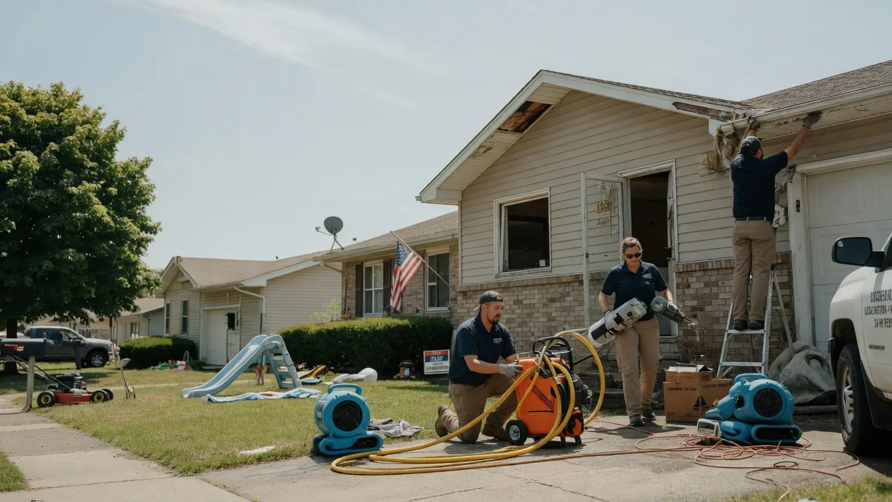 Water Damage Restoration in Luthersburg, PA near me